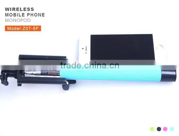 Met art china selfie stick extendable hand held monopod