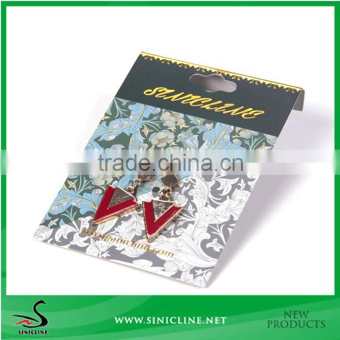Sinicline customized folding necklace cards