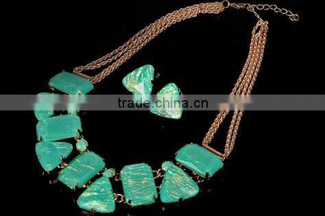 >>>>Lady's New elegant costume beads jewelry set/