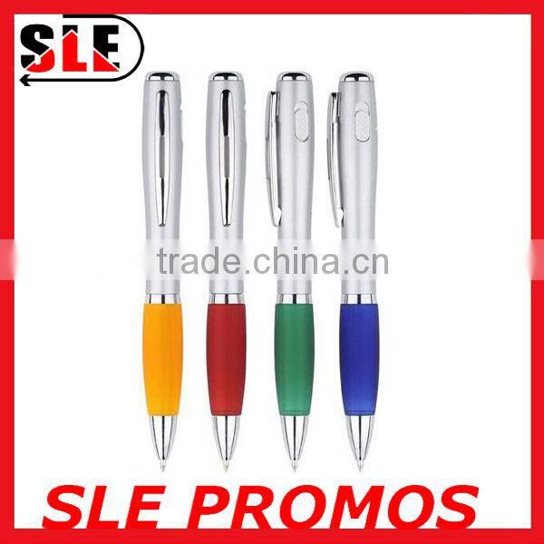 Cheaper 2 IN 1 LED light ball pen in stock