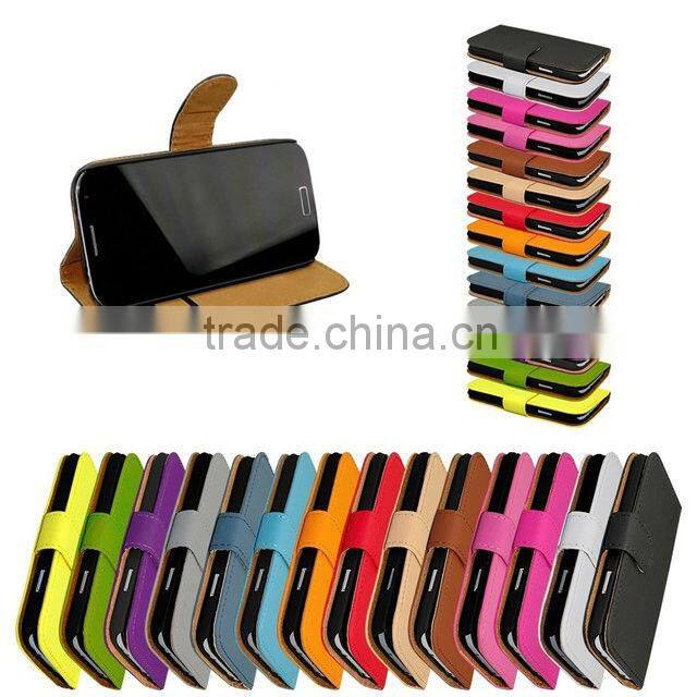 Wallet stand Leather Case flip case for Alcatel ONE TOUCH POP C3 4033