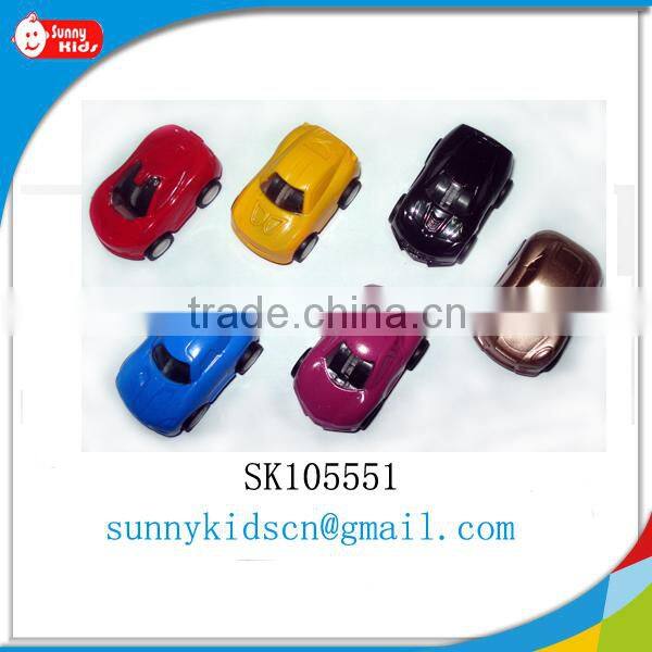 Funny small pull back toy car promotional gift