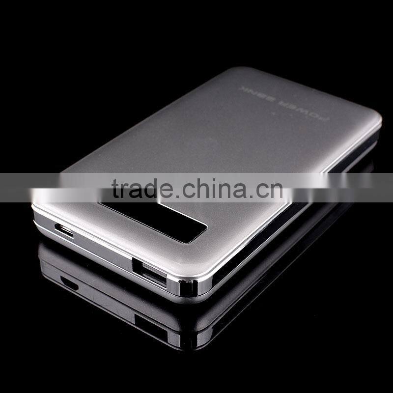 Real stock usb charger polymer power bank 4000mah