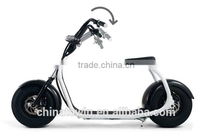 Big Wheel Kick Electric 800W Citycoco Mini Scooter Two Wheels Self Balancing