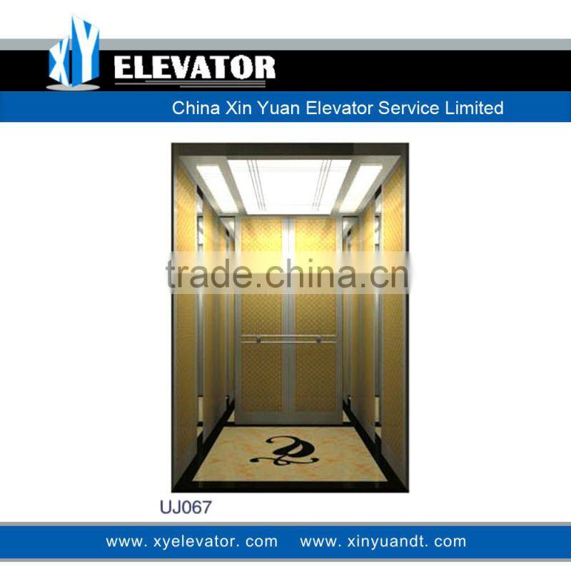XY elevator door