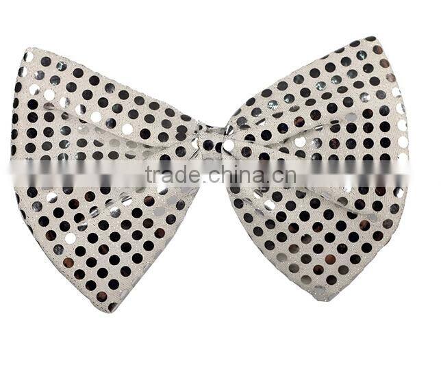 Big funny sequin bow tie for party