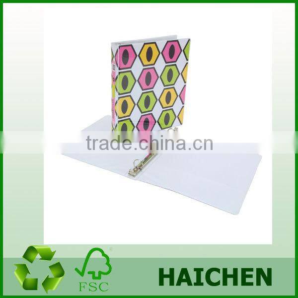 Heavy-Duty view Binder with One Touch Ring, 2 Inch Capacity, Frosted, Letter size, Pack of 6