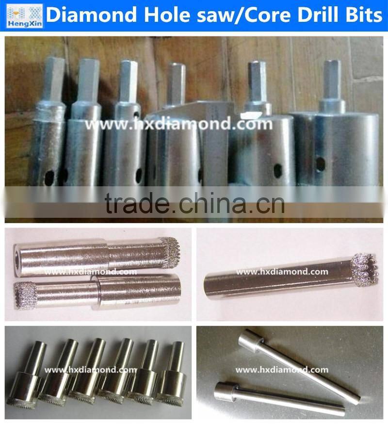 china supplier best price diamond ceramic hole saw drill bits electroplated diamond hole saw for ceramic