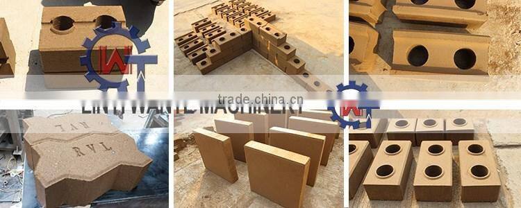 WANTE BRAND WT2-10 cheap interlocking hollow block machine line small crsuher