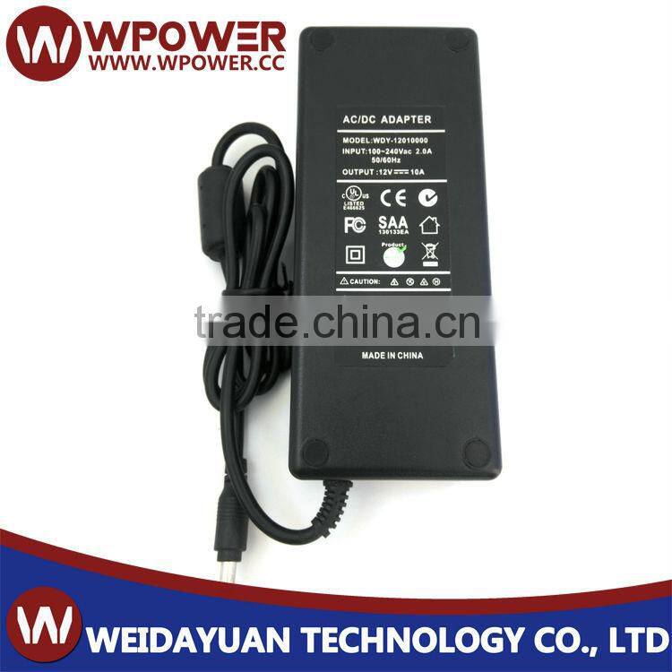 laptop ac adapter 19v 6.32a 120w High quality ac adapter 110v-240v power supply wiht UL NOM approved.HOT SELL!