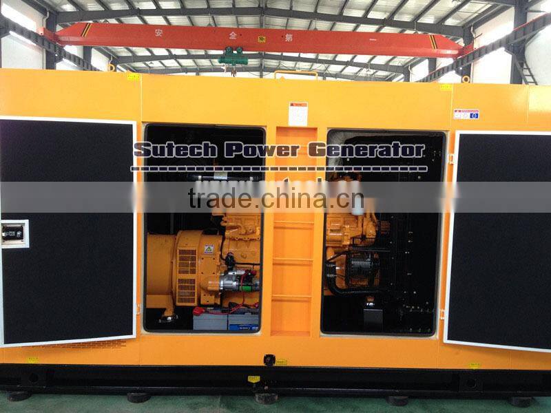 Factory price 600Kva silent generator, powered by Cummins KTA19-G8 engine
