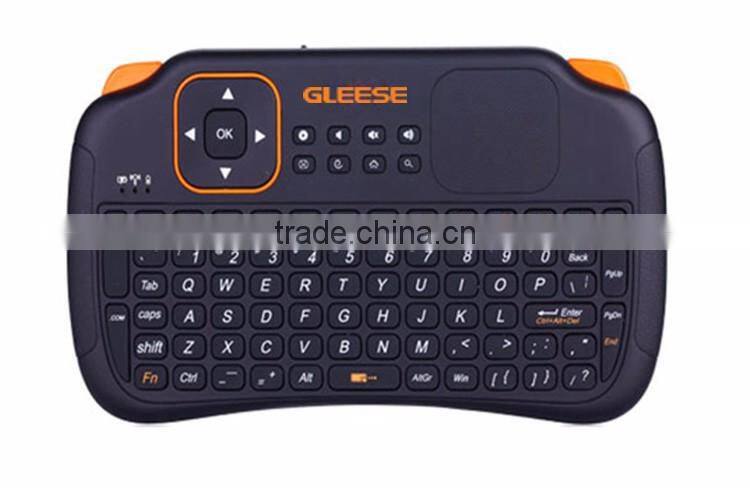 2.4G wireless Keyboard mini Air Mouse Multi-Media Remote Control Touchpad Handheld Keyboard for Computer PC
