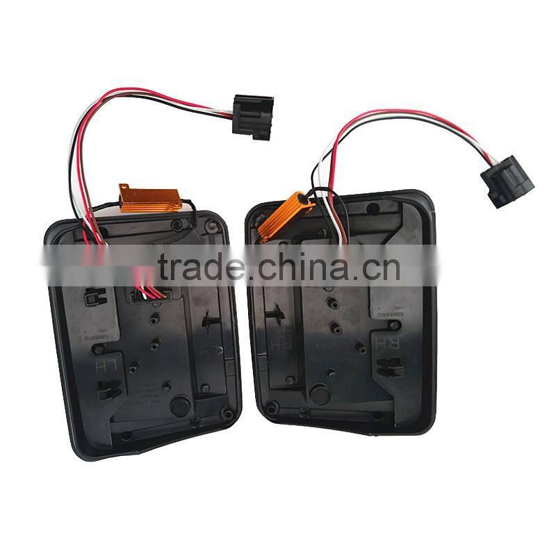 NEWEST ARRIVAL !! 6"x 8" Jeep LED tail light for Jeep Wrangler led trailer tail lights