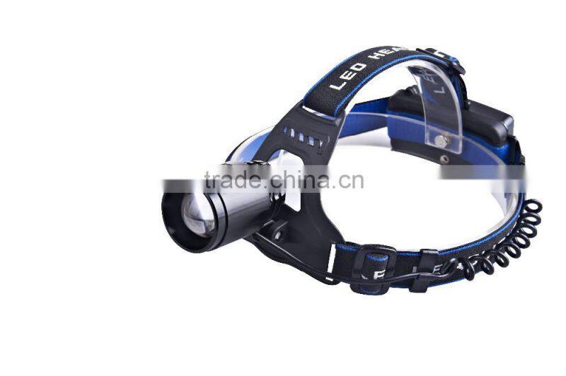 Newest design zoomable headlamp powerful led headlight