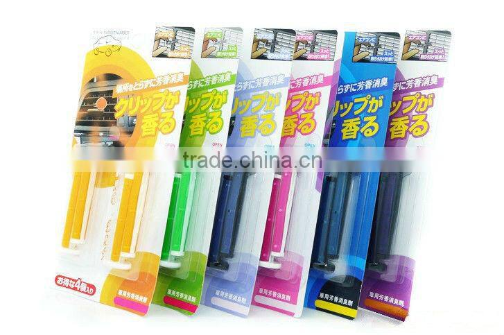 Car vent clips air freshener