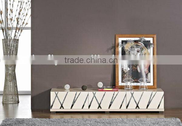 Modern wooden sliding door tv stand