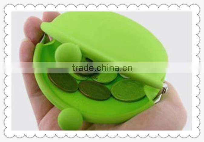 Top brand promotion silicone small custom design coin purse
