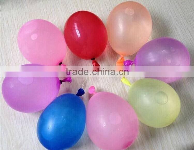Children party colorful water balloon sex toys latex bunch balloon magic low water balloon price