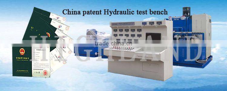 manual hydraulic operating table for hydraulic motor/valve/pump