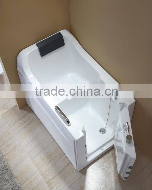 2016 adjustable Massage Spa whirlpool bathtuba walk in tub