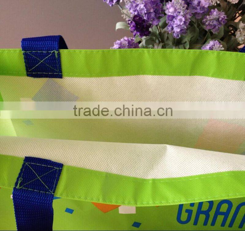 Picture printing non woven polypropylene tote bag