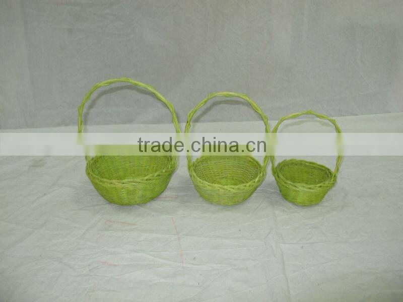 2015 New Product Water Hyacinth Basket for Home Decoration and Furniture