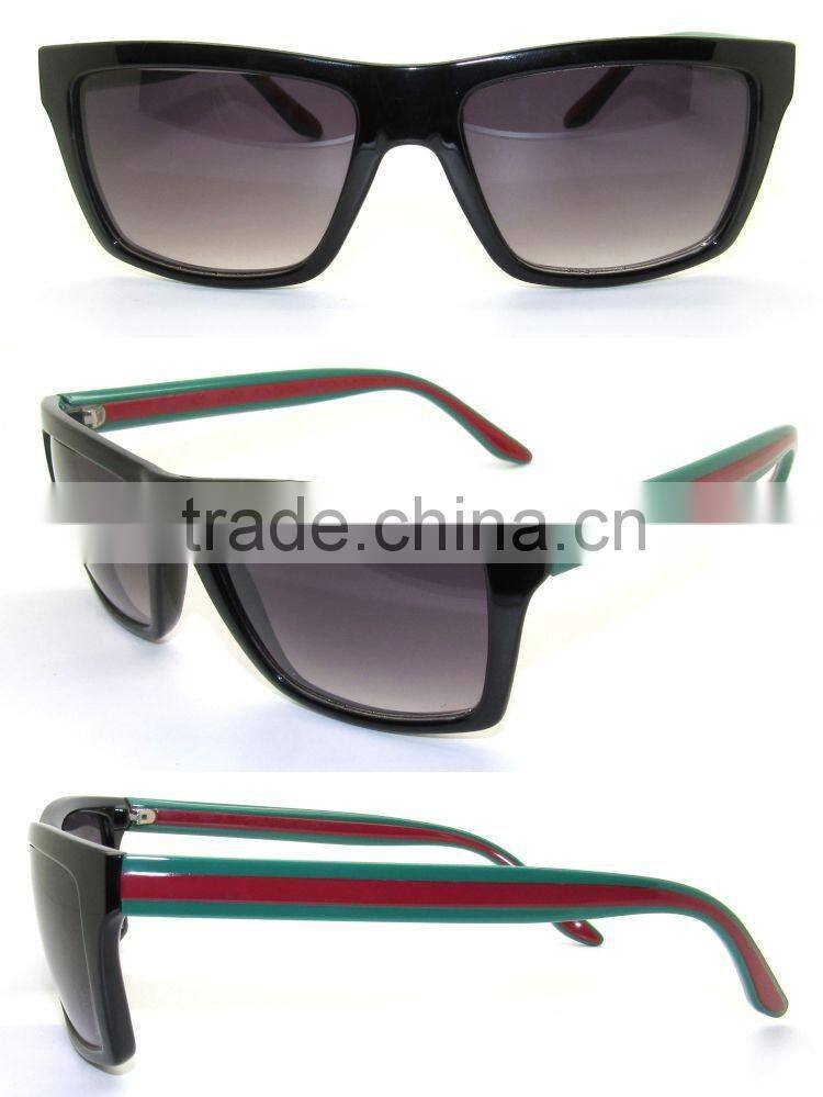 2016 new item double color TR90 uv400 polarized sunglasses