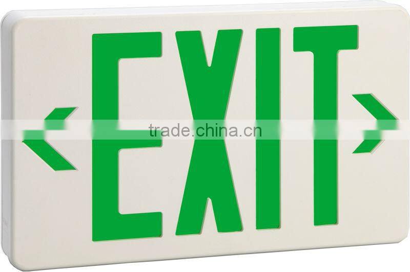 ET-100 combo LED rechargeable exit sign ul 924