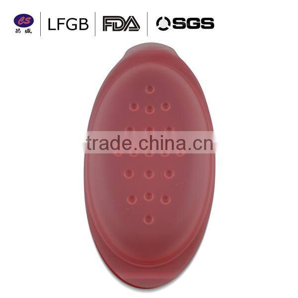 2014 hot sale wholesale factory price customized silicone folding lunch box