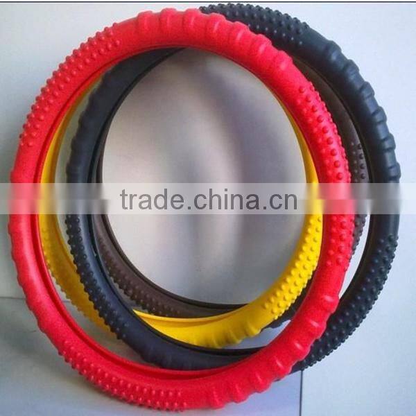 newest design silicone car covers for steering wheel,14 inch steering wheel covers