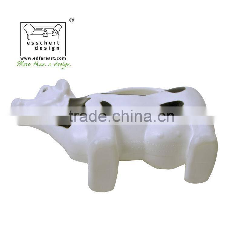 2013 designerplastic cow shape watering cans wholesale 1.1L