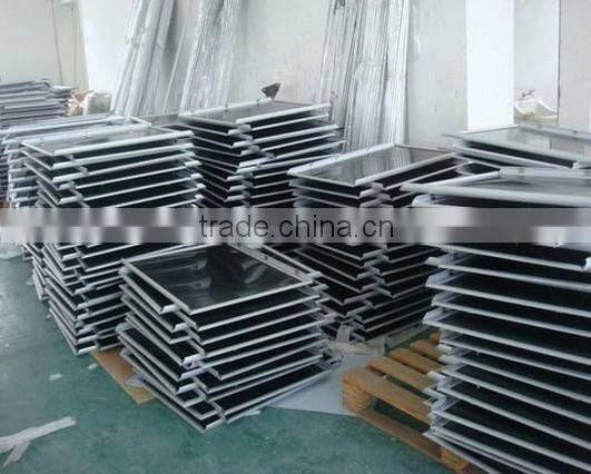 Wall mounted aluminum poster frame 25mm round corner clipdown snapframes