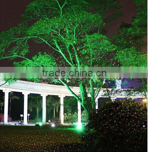 outdoor Christmas laser lights IP65 waterproof laser dots light with remote control led garden light