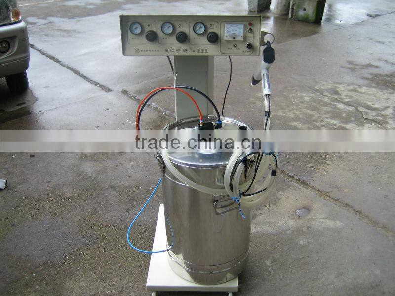 LM7 Electrostatic Powder Spraying Wire Hanger Making Machine