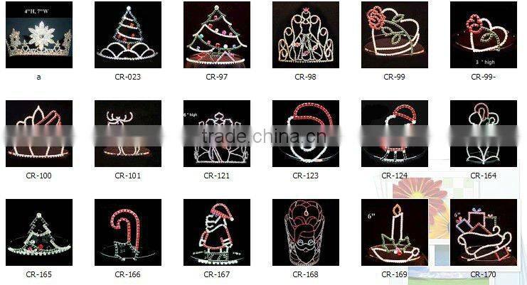 newest design hot sale for Christmas crown