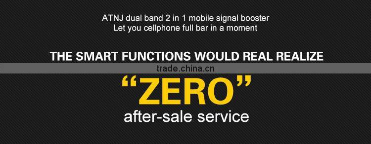 smart LCD display dual band 1800&2100 mobile signal amplifier