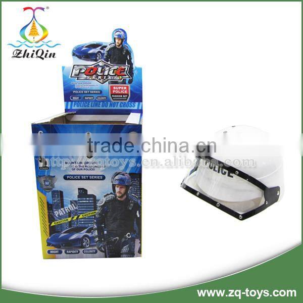 Children toys police helmet police cap plastic children toy