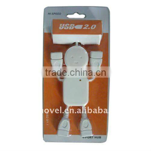4 port man shape usb hub