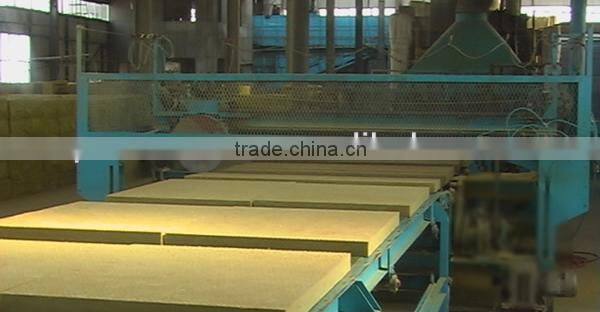 Heat insulation fireproof materials rock wool slab