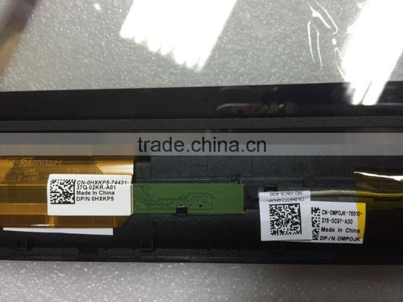 high quality touch glass For Dell Inspiron 15R-5537 Touch Digitizer &Bezel 0MP0JK 04J3M2 0HXKP5 GRADE "A" CONDITION J137
