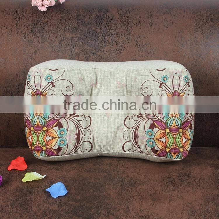 2015 new patent Cartoon flower pattern waist cushion cover Office pillow