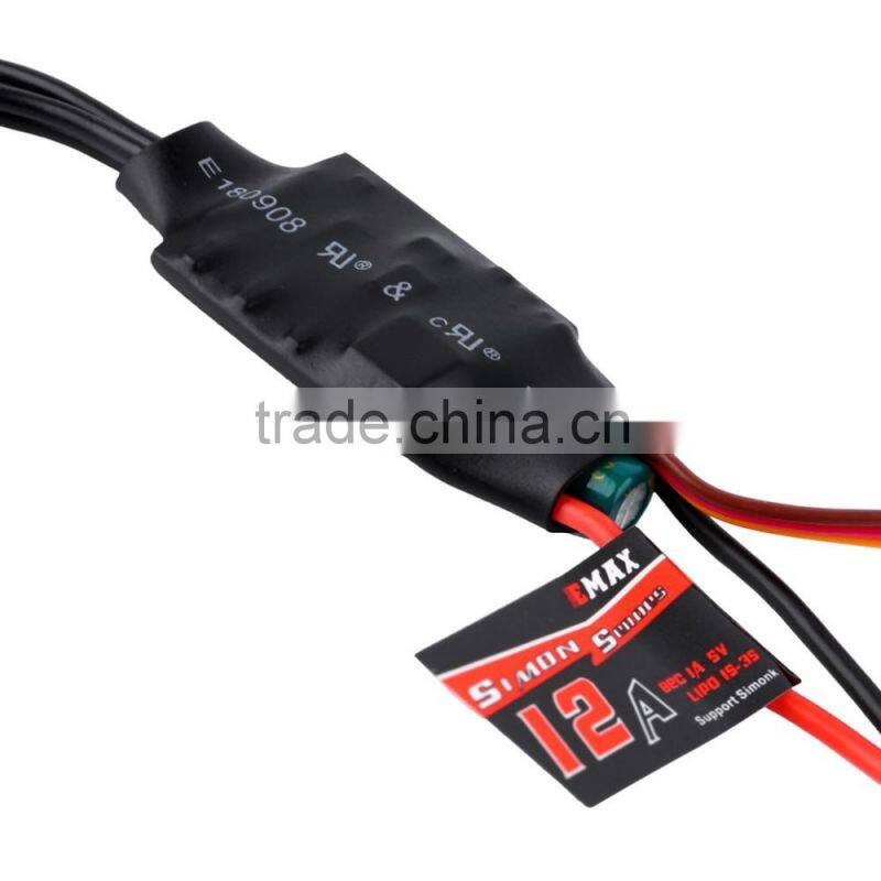 2-3S 12A Brushless Simon K ESC with 1A 5V BEC for RC Quadcopter Multicopter Drone Airplane