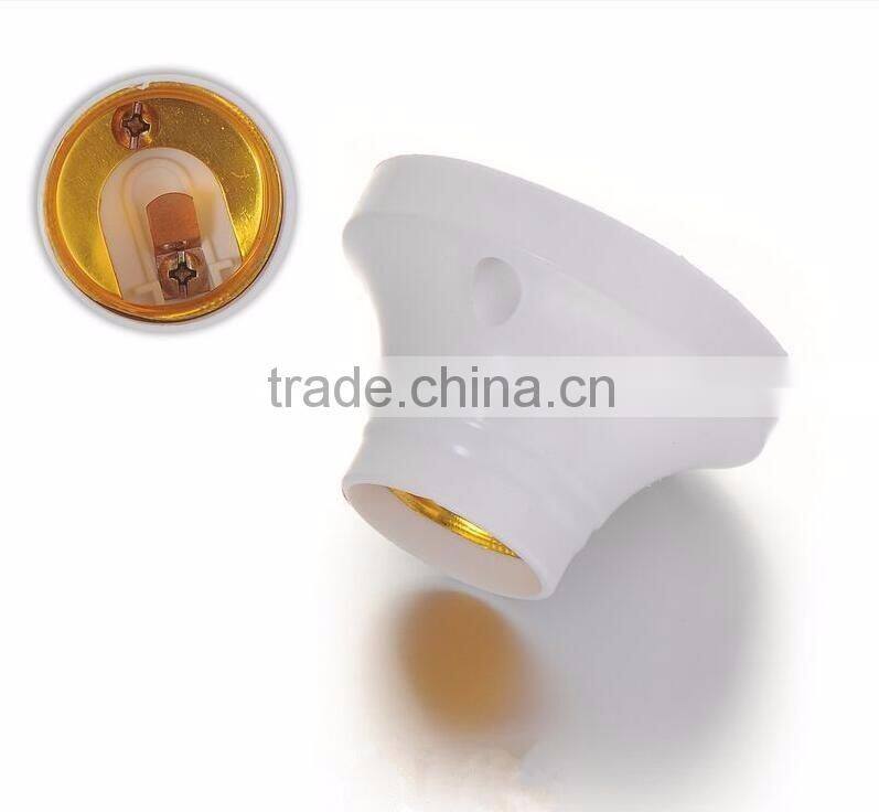 E27 Socket Lamp Base Holder Bulb Adapter Round Screw LED Light Fixing Fitting Socket Connector