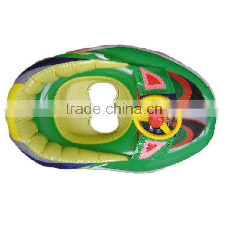inflatable speedboat with steering wheel,kids ride-on boat