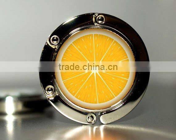 2016 New Rose Flower scarf Folding Purse Handbag Bag Accessories/ Table top bag holder tea bag Hanger