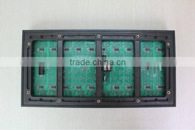 outdoor wood cabinets led wall screen competitive price P13.3 dip full color 1r1g1b outdoor monitor led display