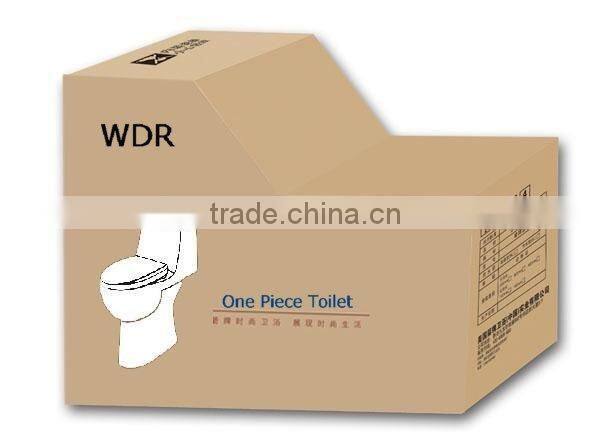 Restaurant ceramic building material sanitary ware one piece toilet square