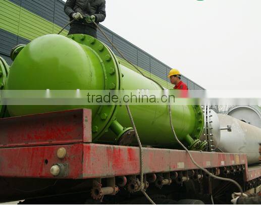Tire,plastic, rubber pyrolysis oil distillation plant