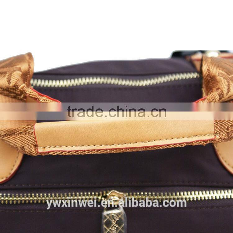 Italy style fashion upscale nylon woman bag, high-end european satchel