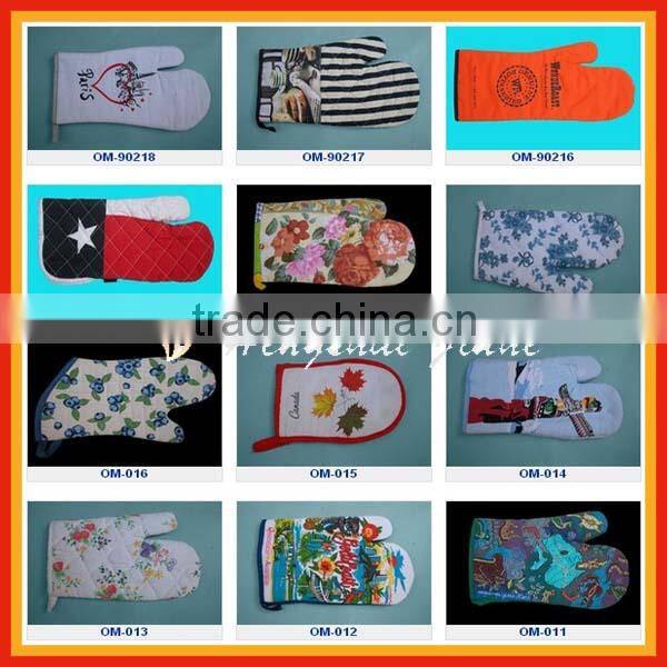 factory directed 100% cotton baking glove & pot holder as SET